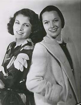  Louise with Evelyn Brent