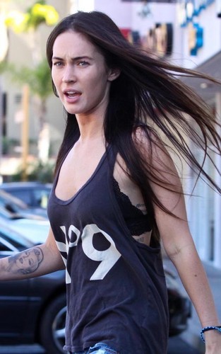  Megan out in Hollywood