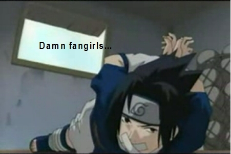  Sasuke hates fangirls