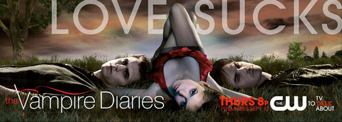  The Vampire Diaries Season 1 Promo Pic 사랑 Sucks