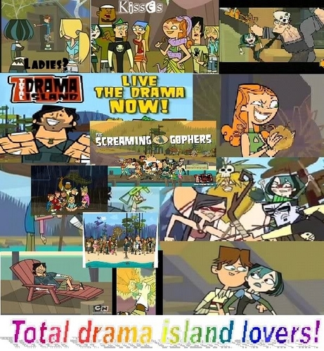  Total Drama Island apaixonados