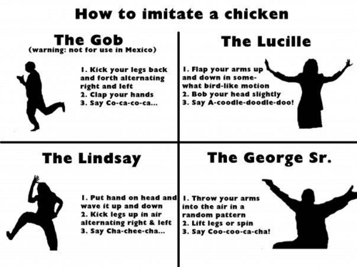  chicken impressions :p