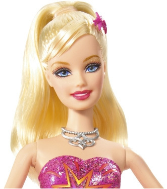 fashion fairytale barbie doll close up