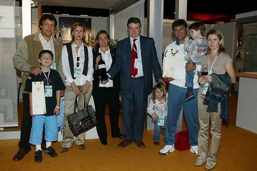  rafa parents,toni and his children and wife