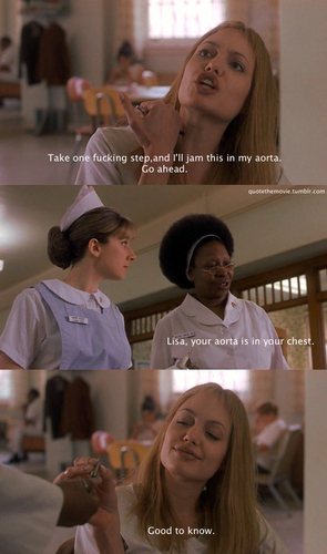  Girl Interrupted- quotes
