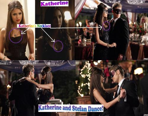  It's definitely Katherine and Stefan!