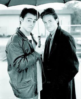 Joey Tribbiani and Chandler Bing
