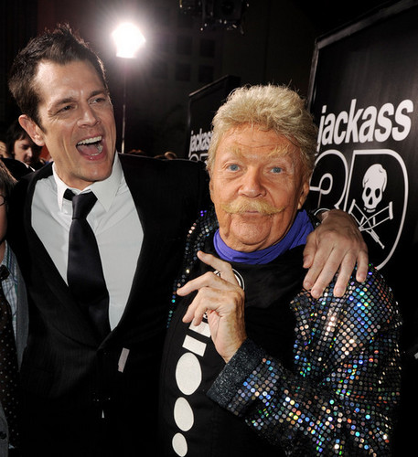  Johnny Knoxville & Rip Taylor @ the LA Premiere of 'Jackass 3D'