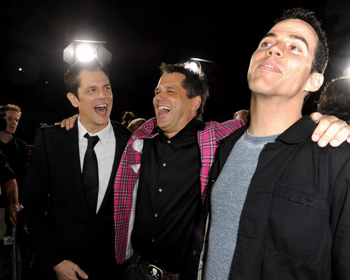  Johnny Knoxville, Steve-O & Jeff Tremaine @ the LA Premiere of 'Jackass 3D'