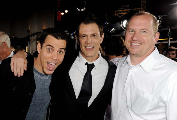 Johnny Knoxville, Steve-O  & Rob Moore @ the LA Premiere of 'Jackass 3D'