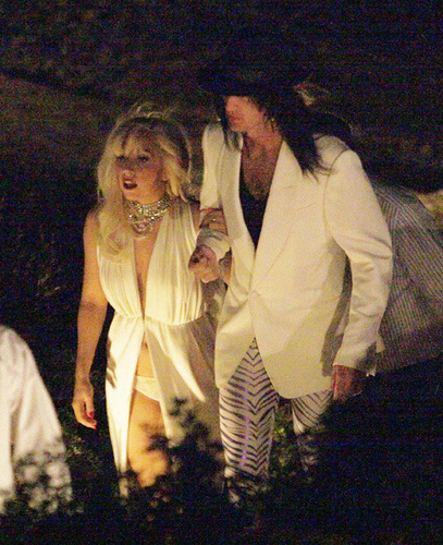 Lady Gaga Spends Vacation in Greece