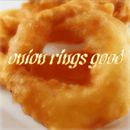  oignon Rings fan Art