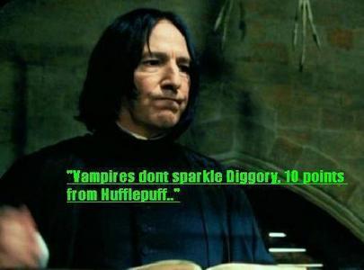  Snape's mad at Cedric