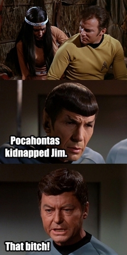  Spock and बोन्स