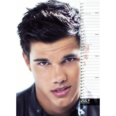  Taylor Lautner 2011 Calendar