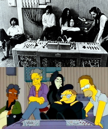 The Beatles and The Simpsons 