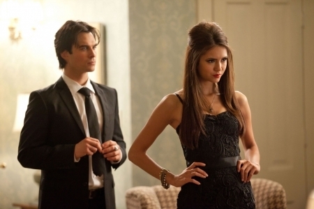  The Vampire Diaries 2x07 Damon & Katherine