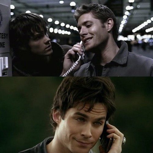  The Winchesters & Damon Salvatore!!<3