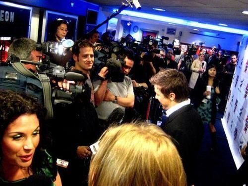  UK press tour for the movie 28 Weeks Later