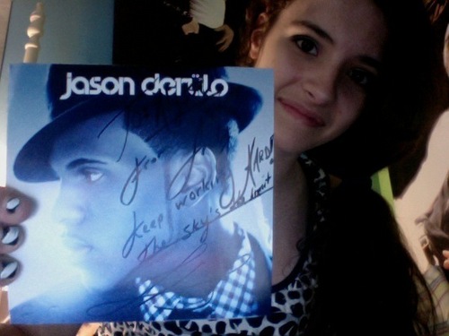  Alyssa's Jason Derulo Autograph