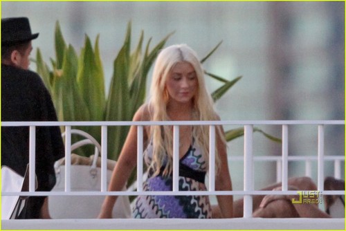  Christina out in Hawaii