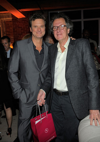  Colin Firth's 50th Birthday Party at Grey बत्तख, हंस Soho House Club