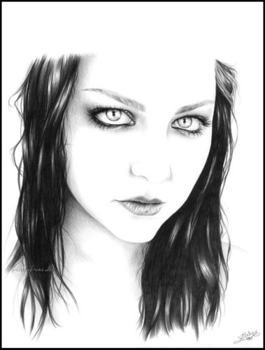 Drawing of Amy-Lee 