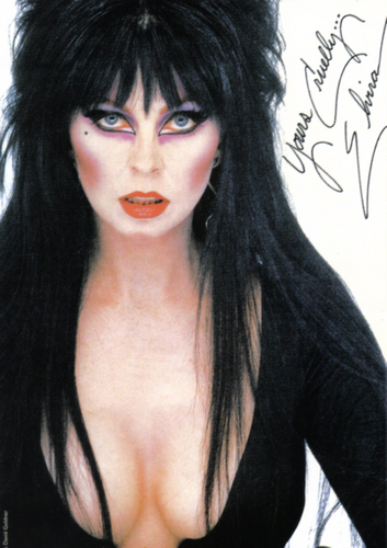 Elvira Autograph