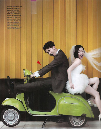  Ga in & Jo Kwon wedding picture