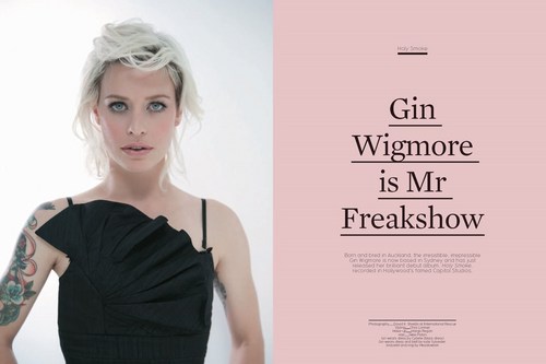  gin, gini Wigmore in Pilot Magazine