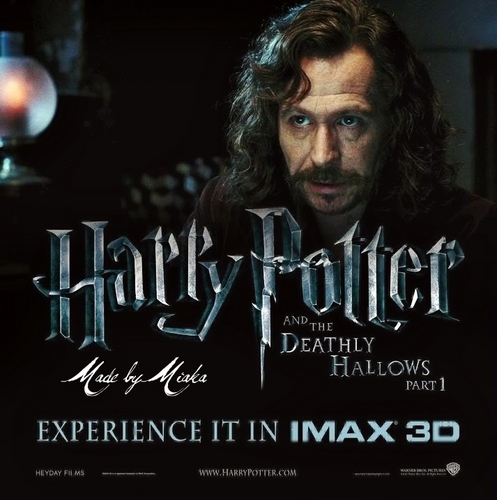  Harry Potter and the Deathly Hallows : Sirius Black Fanmade Poster