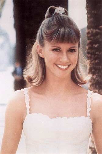 Olivia as Sandy in Grease