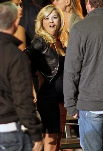  On Set of 'This Means War'