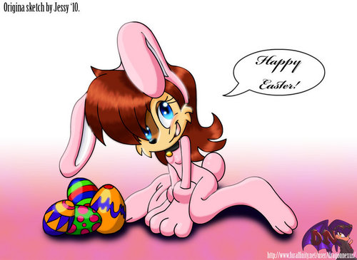 Sally The Easter Bunny