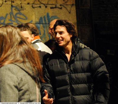  Tom On The Set Of Mission: Impossible - October 14, 2010
