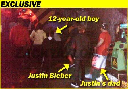  WHAT? JUSTIN BIEBER GETS INTO A LASER FIGHT WITH A 12-YEAR-OLD BOY!!