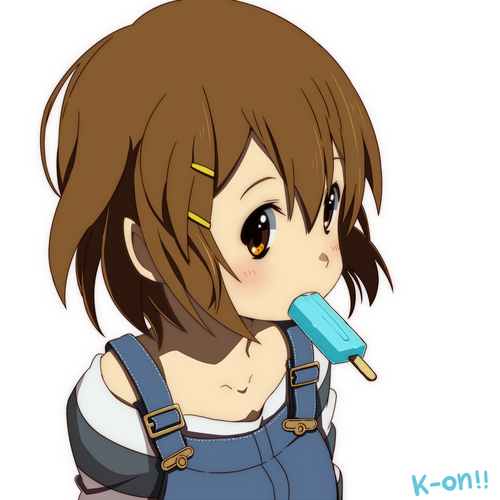  Yui with ice cream