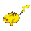  running Pikachu