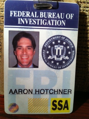  Hotch's badge!