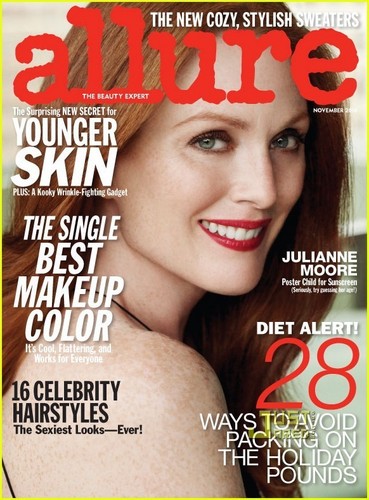  Julianne Moore Covers 'Allure' November 2010