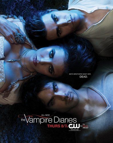  New TVD Season 2 Poster - 'Both Brothers want her Dead.' (HQ)