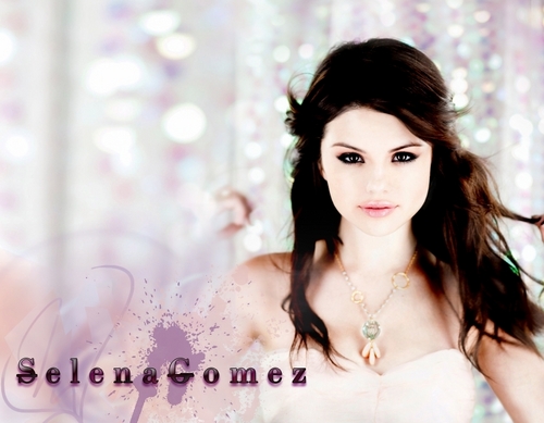  Selena Gomez kertas-kertas dinding