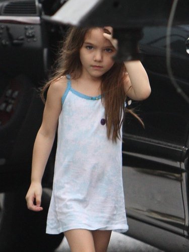  Suri Cruise is a long haired cutie