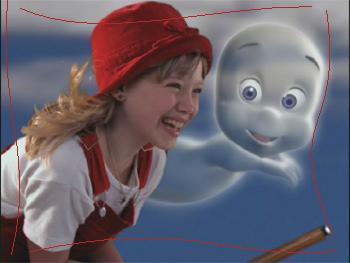  on the 显示 Casper meets Wendy