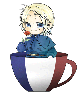  cangkir teh, cangkir France