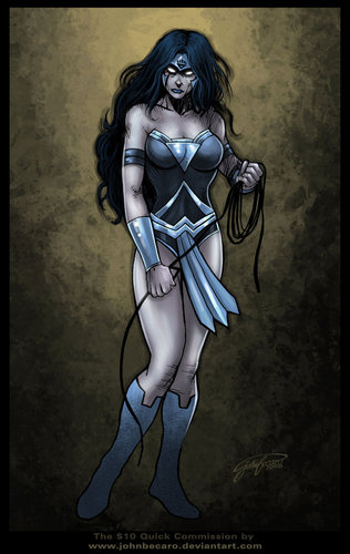  Black Lantern Wonder Woman