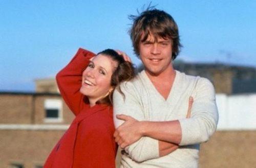  Carrie and Mark behind the scenes