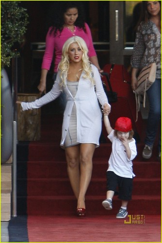  Christina & Max out in Beverly Hills