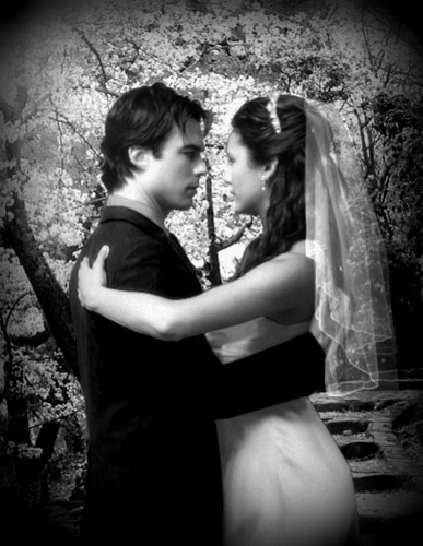  Damon and Elena's Wedding