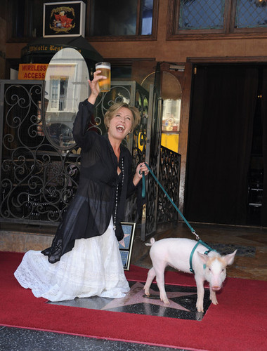  Emma Thompson Gets a ster on the Walk of Fame